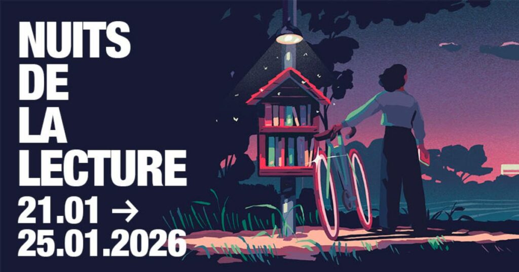 Visuel nuit de la lecture